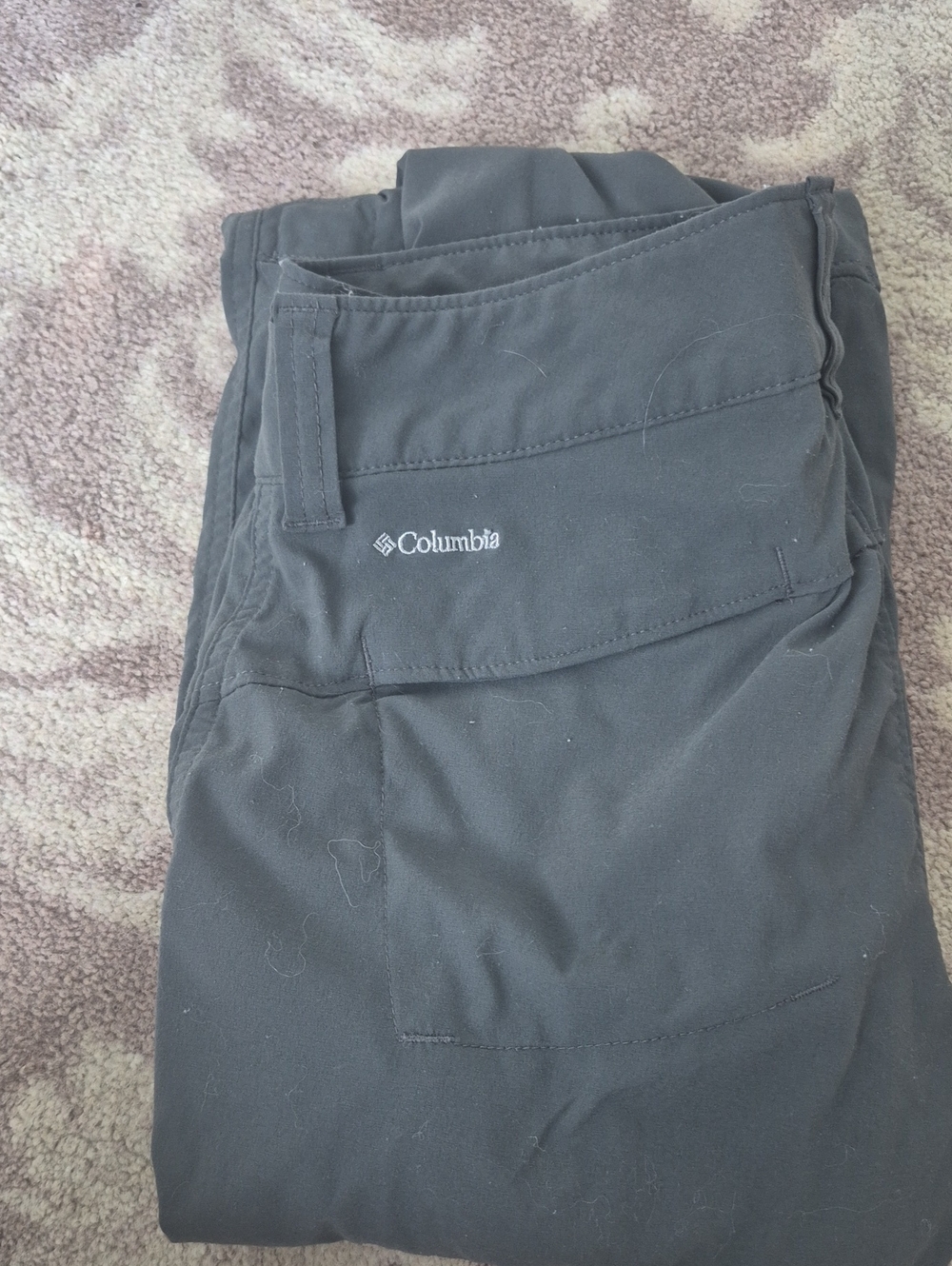 Columbia Black Outdoor Pants with Logo